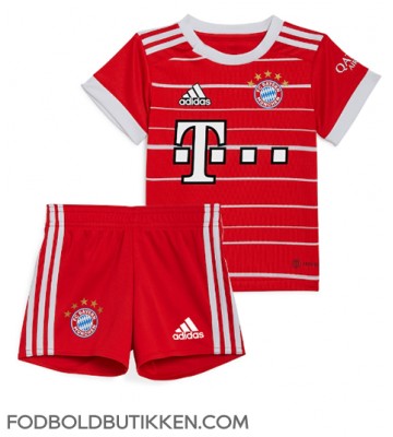 Bayern Munich Hjemmebanetrøje Børn 2022-23 Kortærmet (+ Korte bukser)
